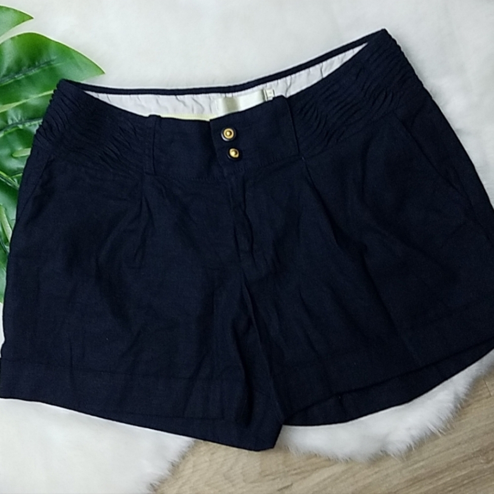 3 for $20 Anthropologie Elevenses Linen Shorts Size 4